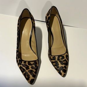 MAKE OFFED!!  Calf hair Leopard Print Michael Kors Heels